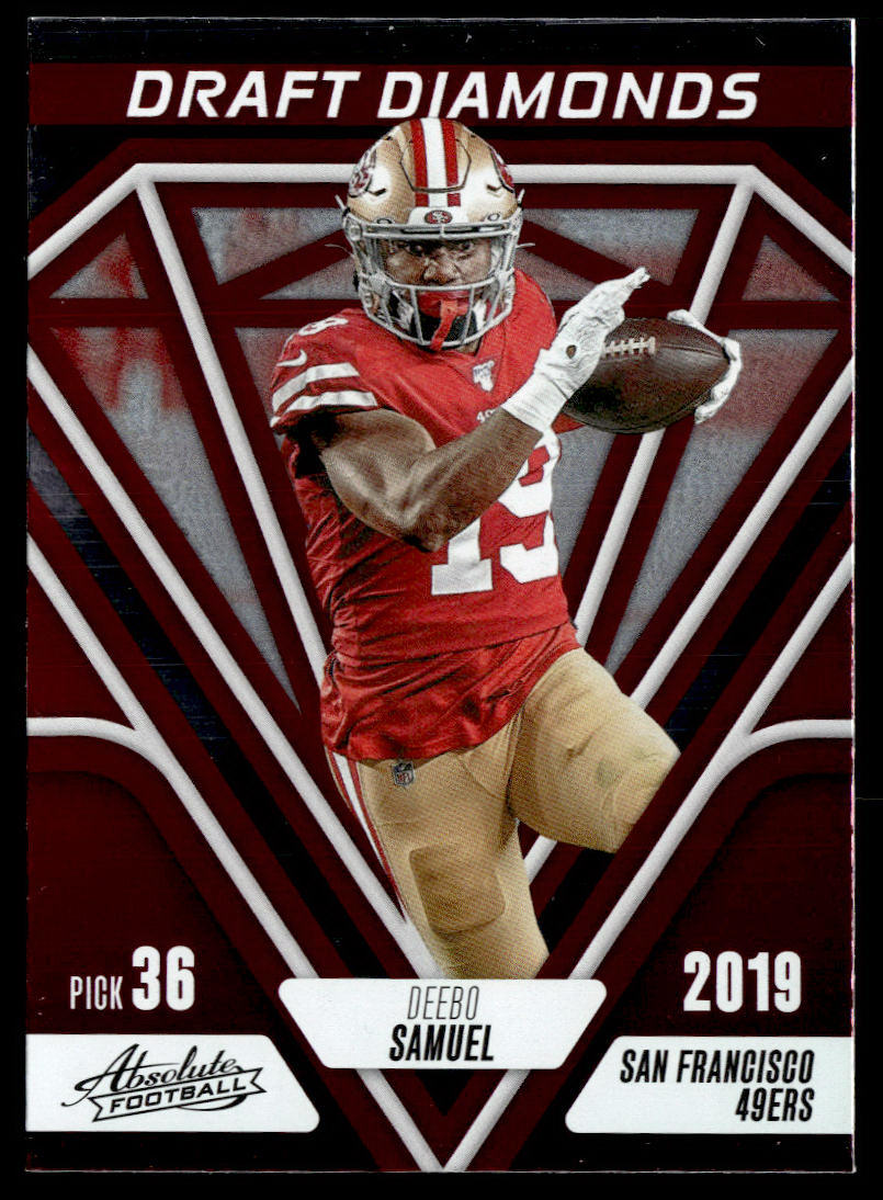 2023 Panini Absolute #DD-13 Deebo Samuel Draft Diamonds  Krazy King Collectibles LLC   