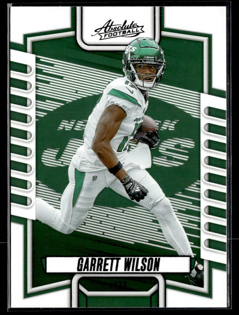 2023 Panini Absolute #87 Garrett Wilson Black  Krazy King Collectibles LLC   