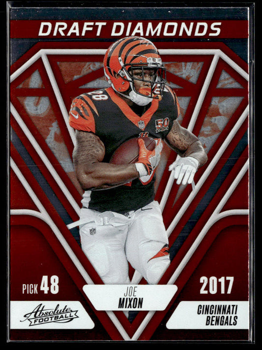 2023 Panini Absolute #DD-20 Joe Mixon Draft Diamonds  Krazy King Collectibles LLC   