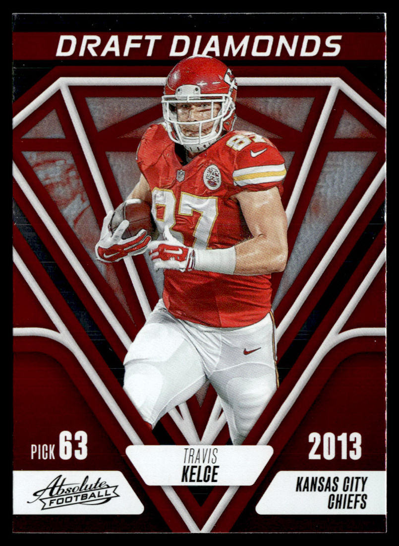 2023 Panini Absolute #DD-9 Travis Kelce Draft Diamonds  Krazy King Collectibles LLC   