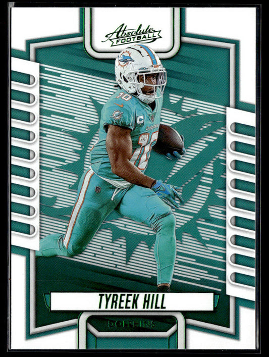 2023 Panini Absolute #65 Tyreek Hill Green  Krazy King Collectibles LLC   