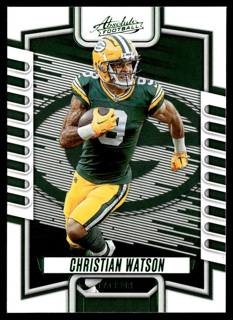 2023 Panini Absolute #95 Christian Watson Green  Krazy King Collectibles LLC   