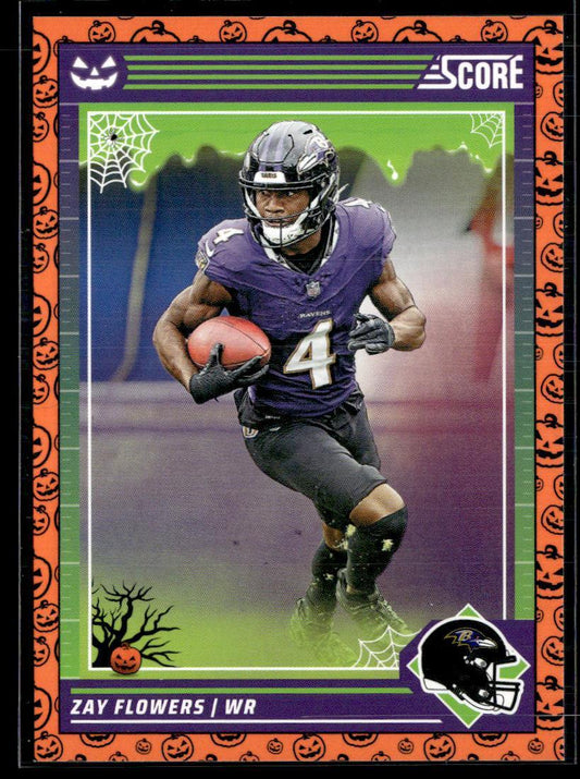 2024 Panini Score-A-Treat Zay Flowers  Krazy King Collectibles LLC   