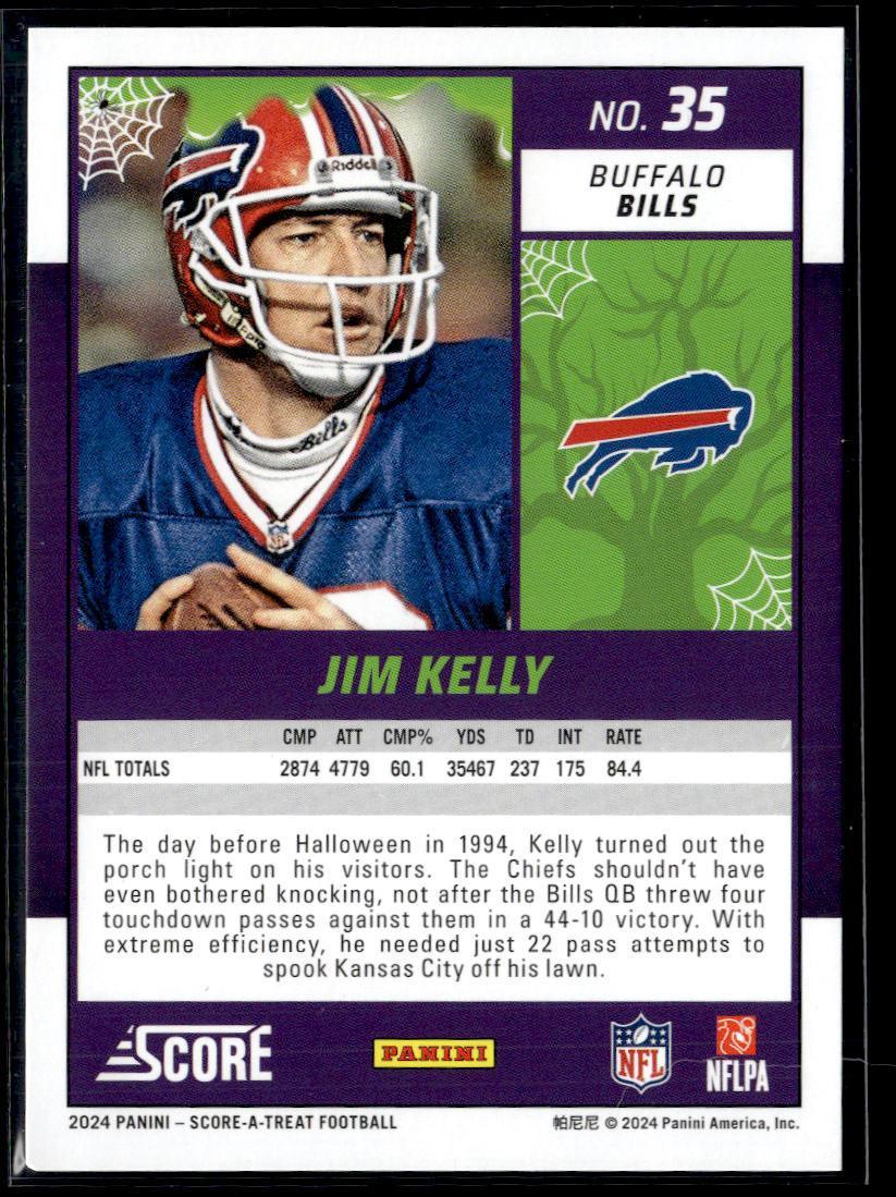 2024 Panini Score-A-Treat Jim Kelly  Krazy King Collectibles LLC   