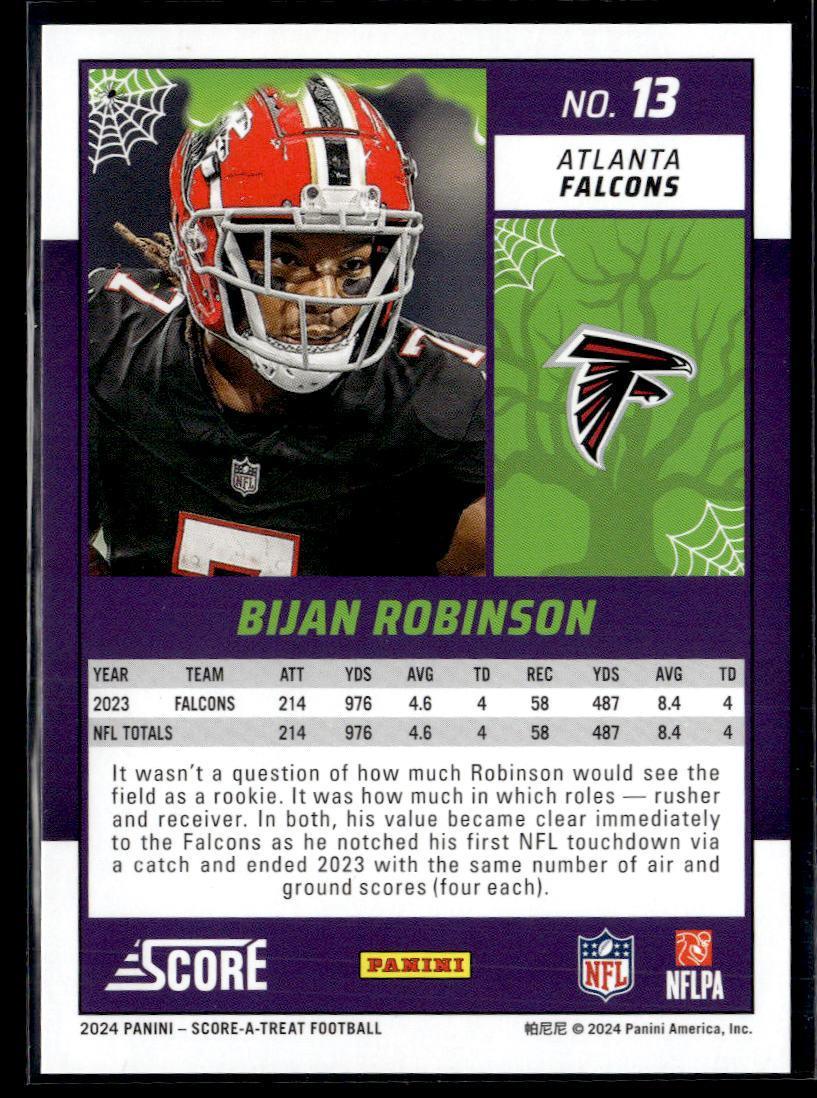 2024 Panini Score-A-Treat Bijan Robinson  Krazy King Collectibles LLC   