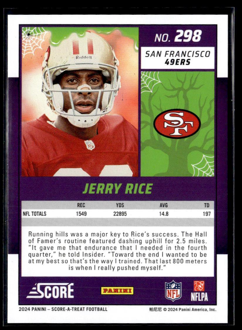 2024 Panini Score-A-Treat Jerry Rice  Krazy King Collectibles LLC   