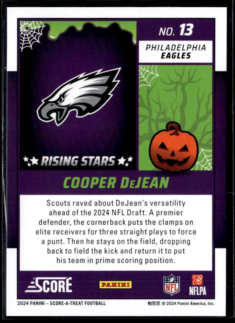 2024 Panini Score-A-Treat Cooper DeJean  Krazy King Collectibles LLC   