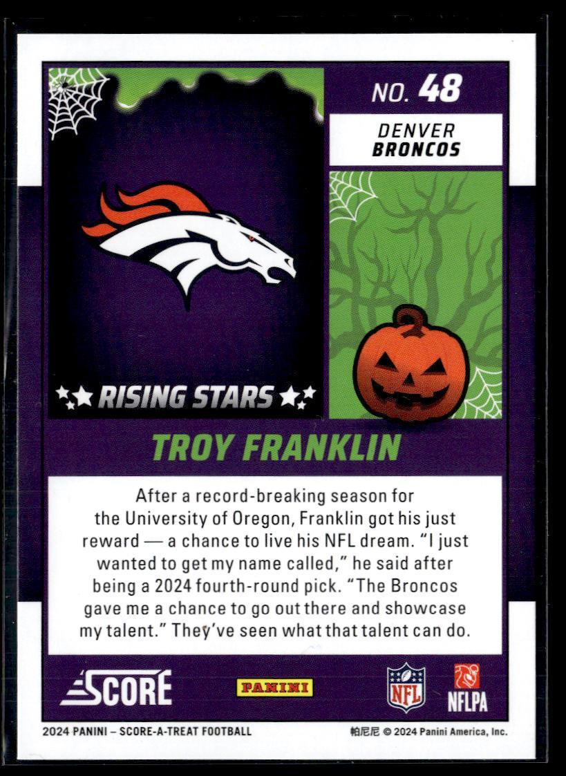 2024 Panini Score-A-Treat Tony Franklin  Krazy King Collectibles LLC   