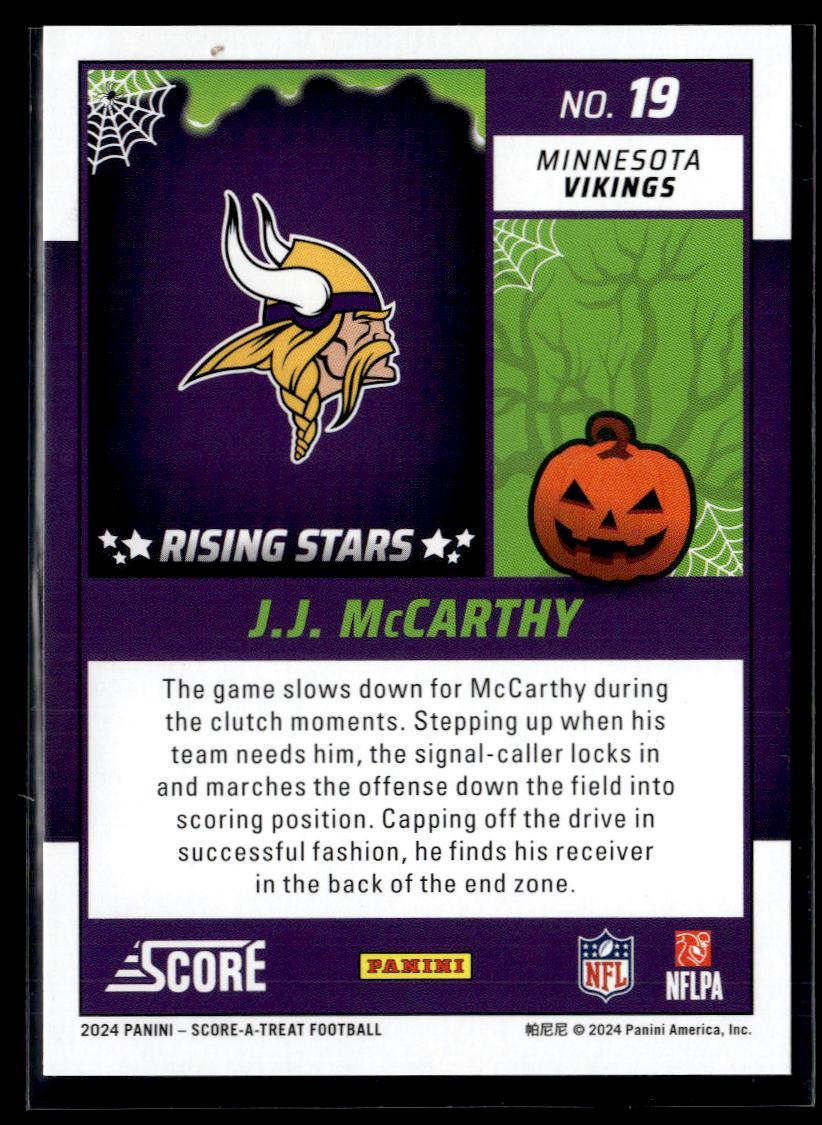 2024 Panini Score-A-Treat JJ McCarthy  Krazy King Collectibles LLC   