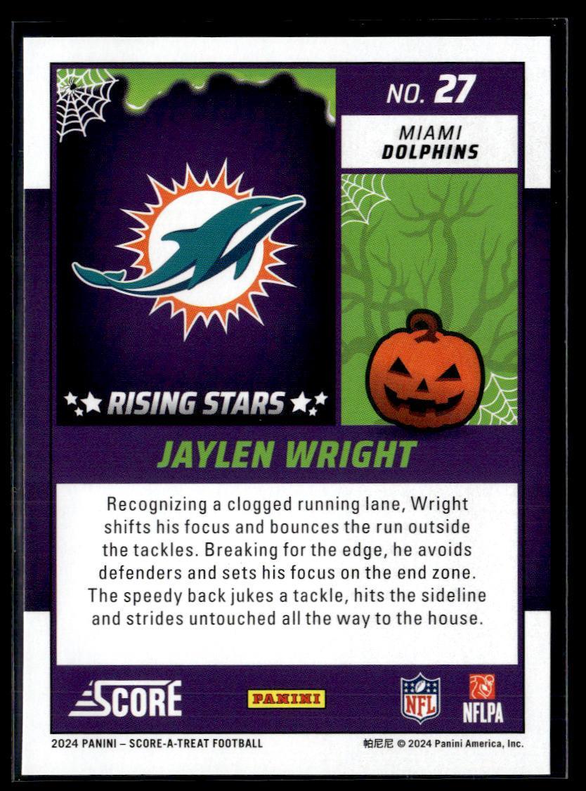 2024 Panini Score-A-Treat Jaylen Wright  Krazy King Collectibles LLC   