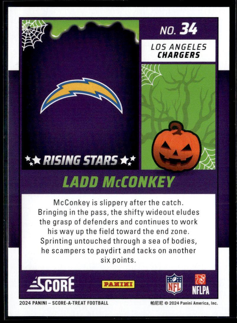 2024 Panini Score-A-Treat Ladd McConkey  Krazy King Collectibles LLC   