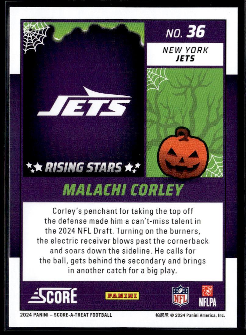 2024 Panini Score-A-Treat Malachi Corley  Krazy King Collectibles LLC   