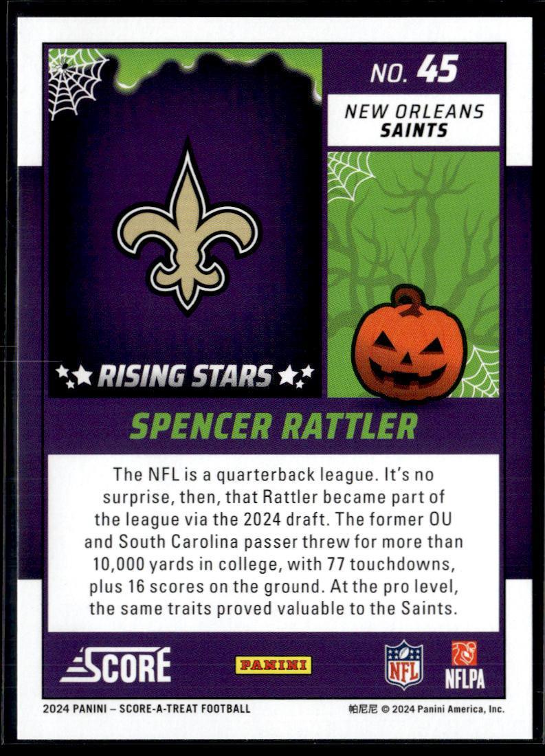 2024 Panini Score-A-Treat Spenser Rattler  Krazy King Collectibles LLC   