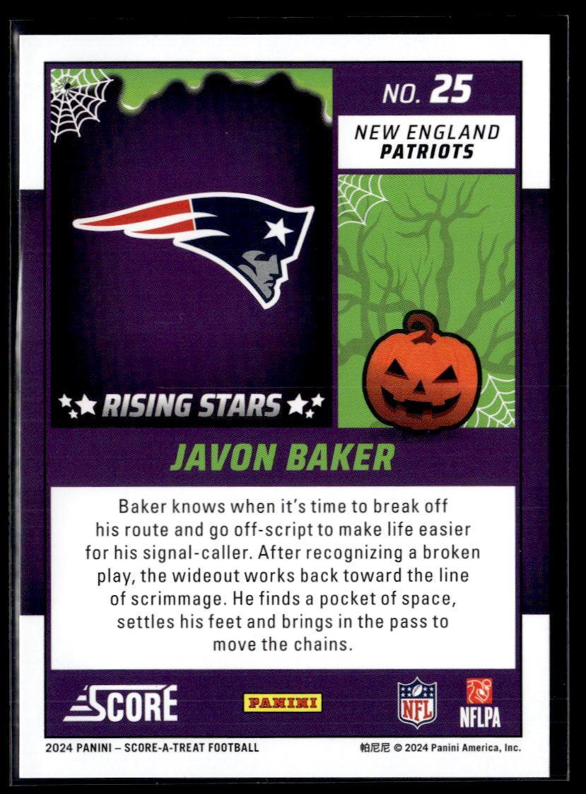 2024 Panini Score-A-Treat Javon Baker  Krazy King Collectibles LLC   