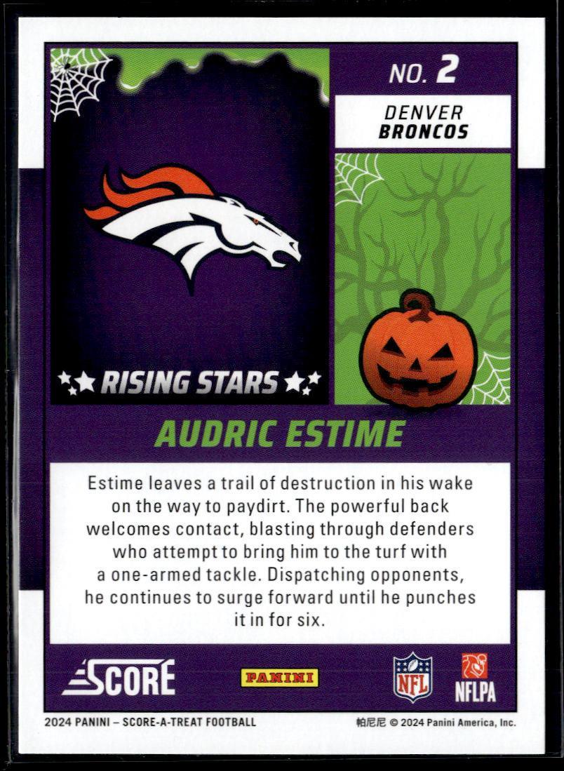 2024 Panini Score-A-Treat Audric Estime  Krazy King Collectibles LLC   