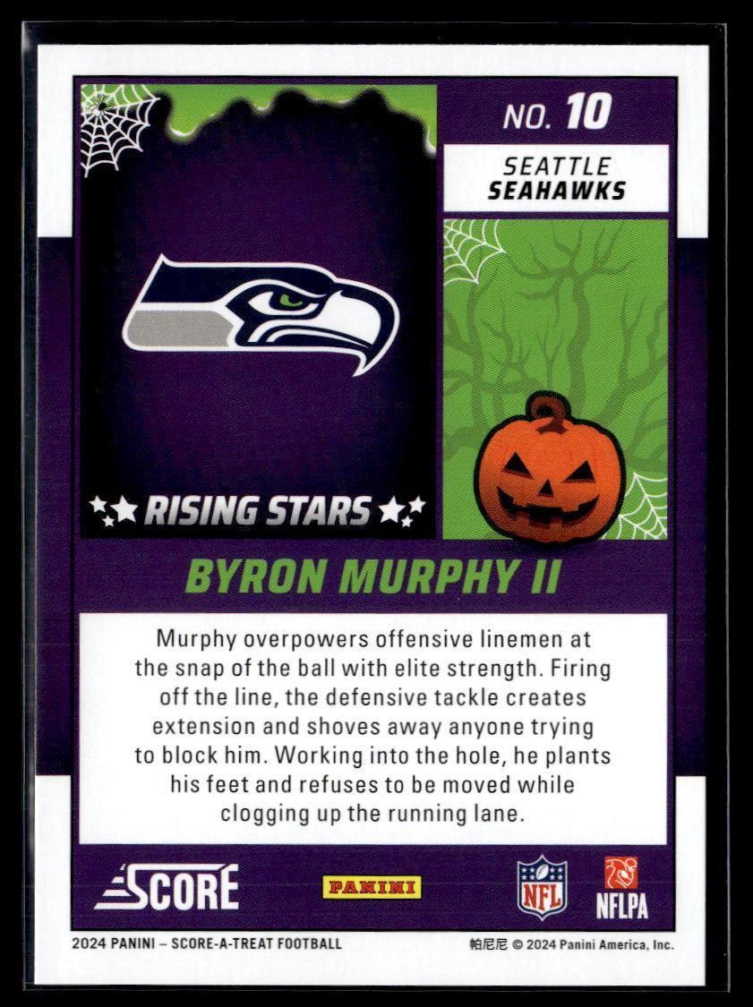 2024 Panini Score-A-Treat Byron Murphy II  Krazy King Collectibles LLC   