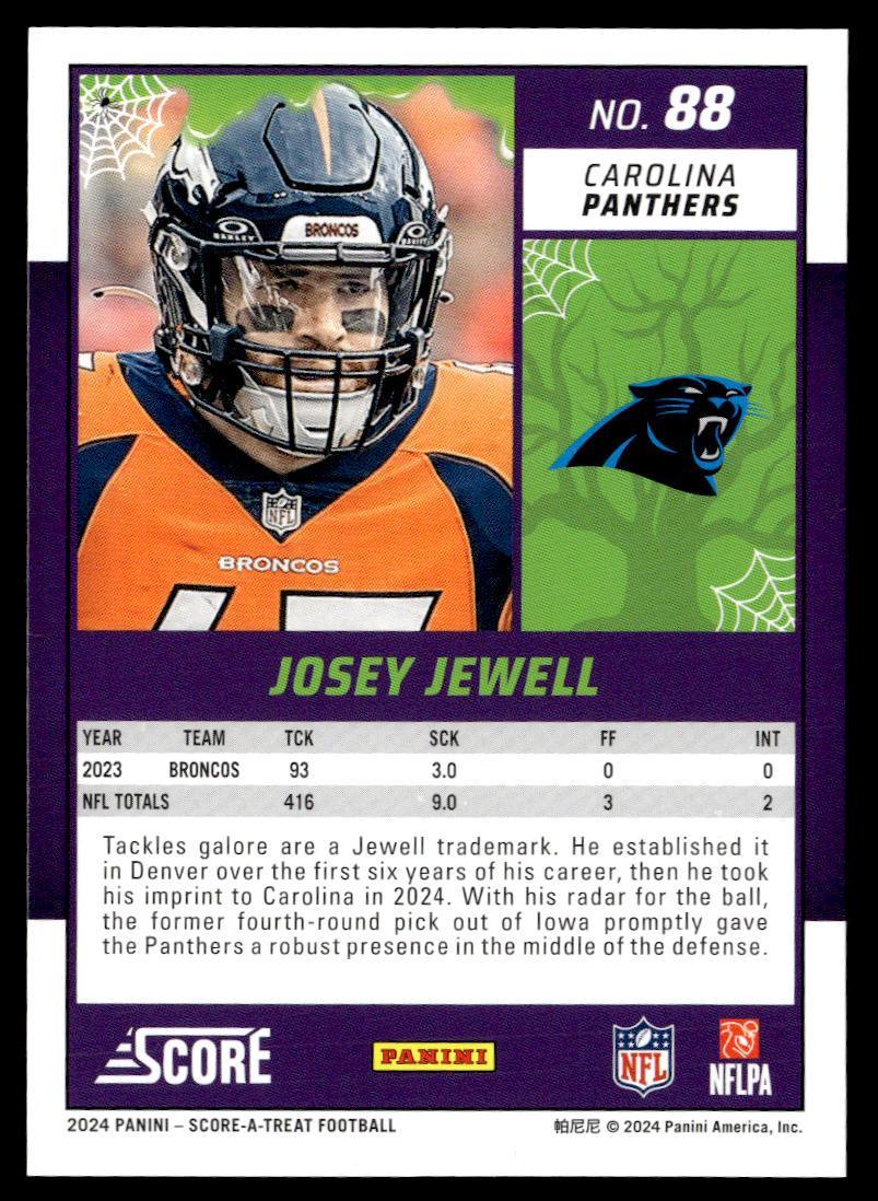 2024 Panini Score-A-Treat Josey Jewell  Krazy King Collectibles LLC   