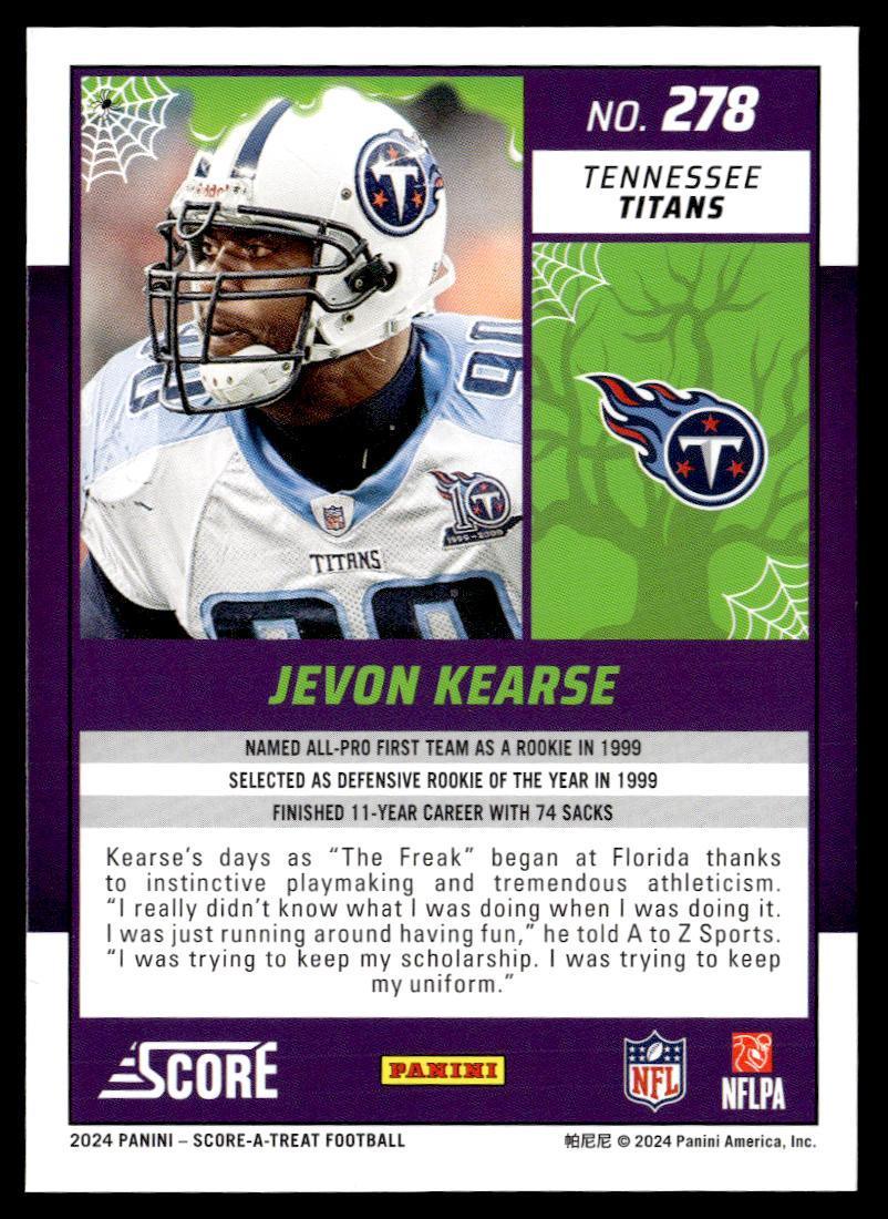 2024 Panini Score-A-Treat Jevon Kearse  Krazy King Collectibles LLC   