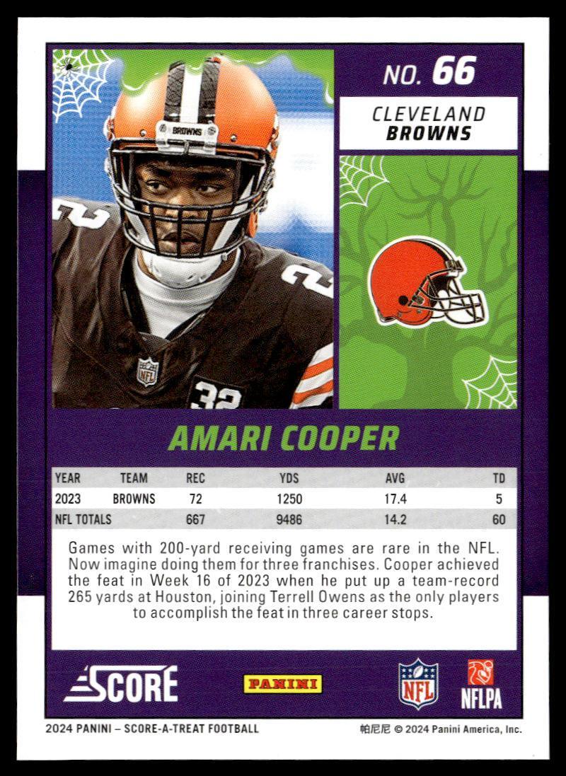 2024 Panini Score-A-Treat Amari Cooper  Krazy King Collectibles LLC   