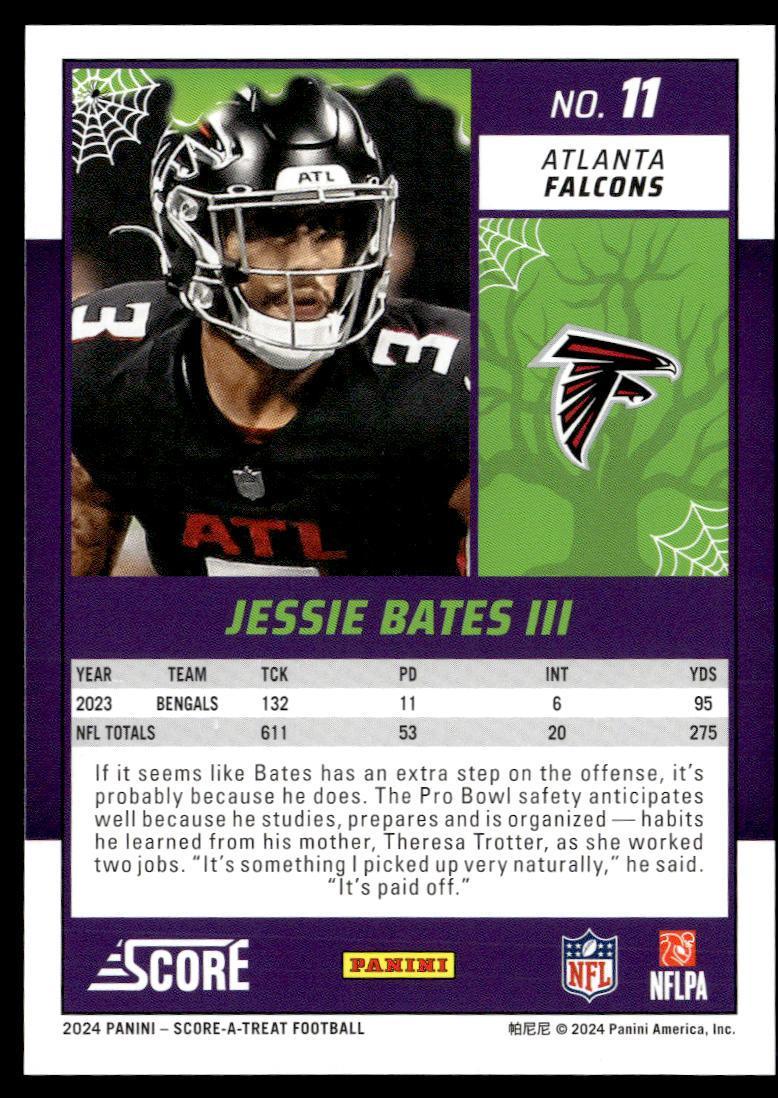 2024 Panini Score-A-Treat Jessie Bates  Krazy King Collectibles LLC   