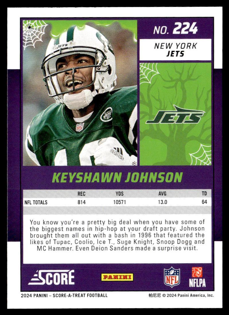 2024 Panini Score-A-Treat Keyshawn Johnson  Krazy King Collectibles LLC   