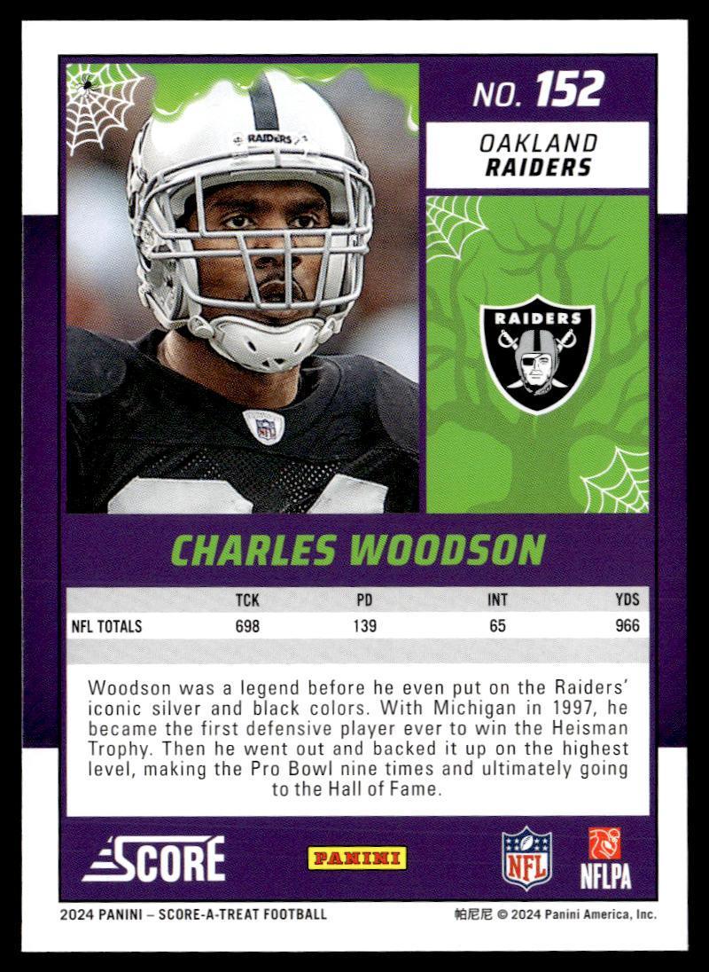 2024 Panini Score-A-Treat Charles Woodson  Krazy King Collectibles LLC   