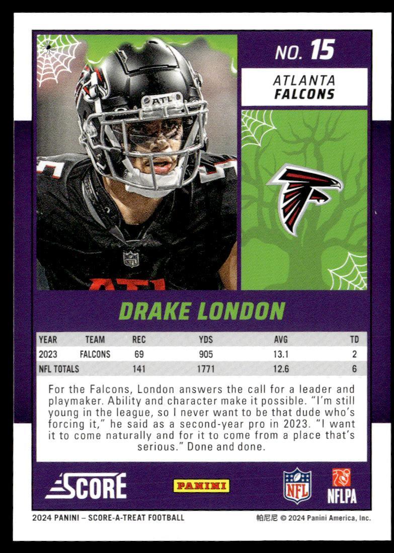 2024 Panini Score-A-Treat Drake London  Krazy King Collectibles LLC   