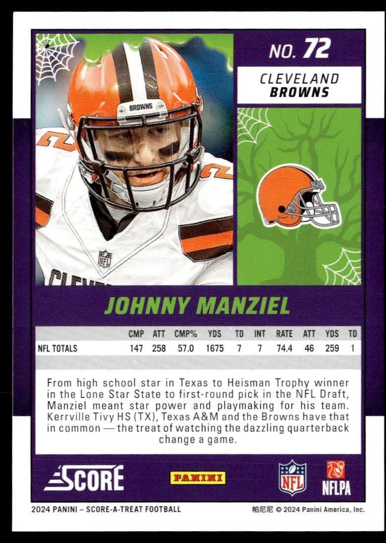 2024 Panini Score-A-Treat Johnny Manziel  Krazy King Collectibles LLC   