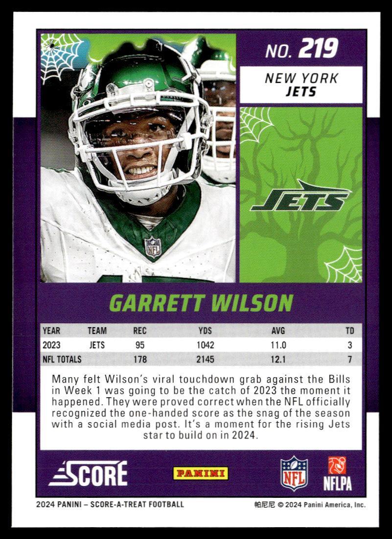 2024 Panini Score-A-Treat Garrett Wilson  Krazy King Collectibles LLC   