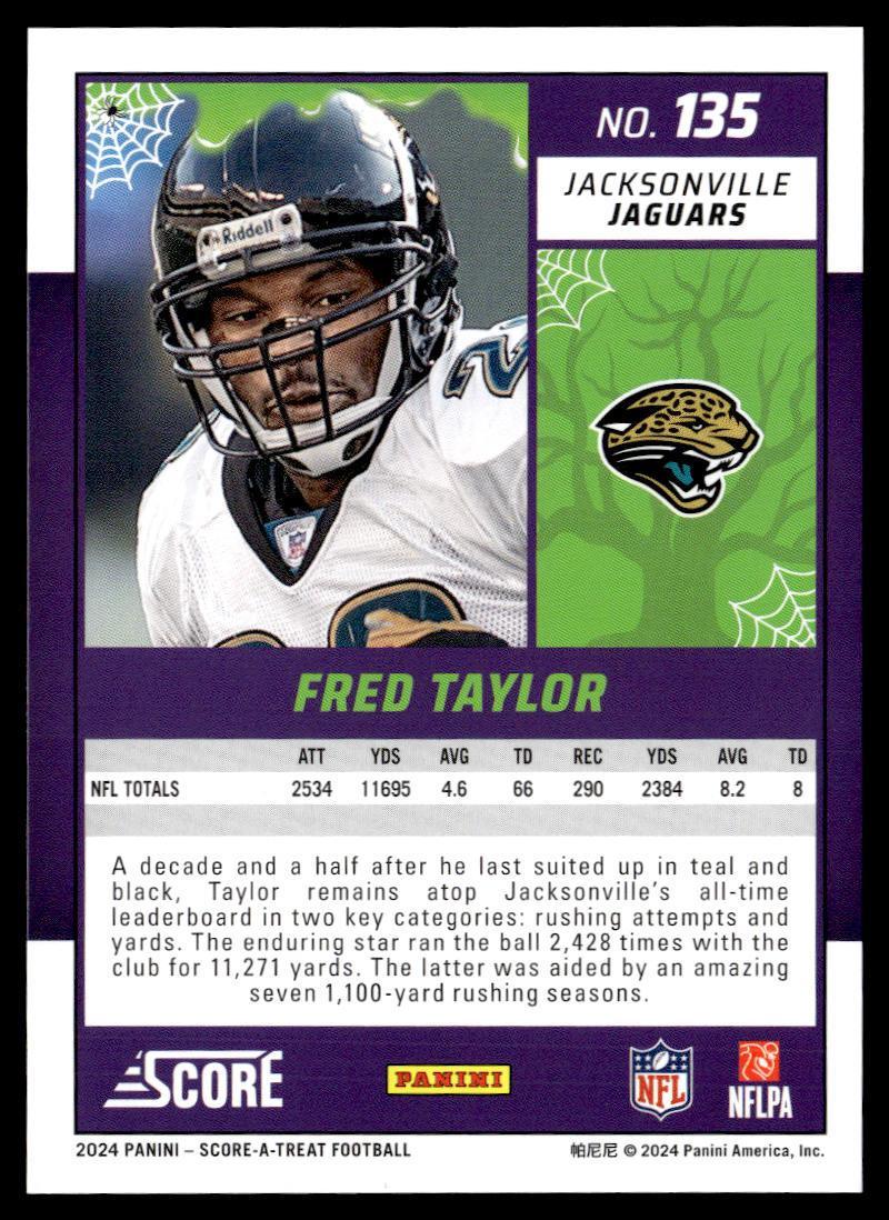 2024 Panini Score-A-Treat Fred Taylor  Krazy King Collectibles LLC   