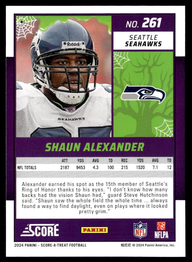 2024 Panini Score-A-Treat Shaun Alexander  Krazy King Collectibles LLC   