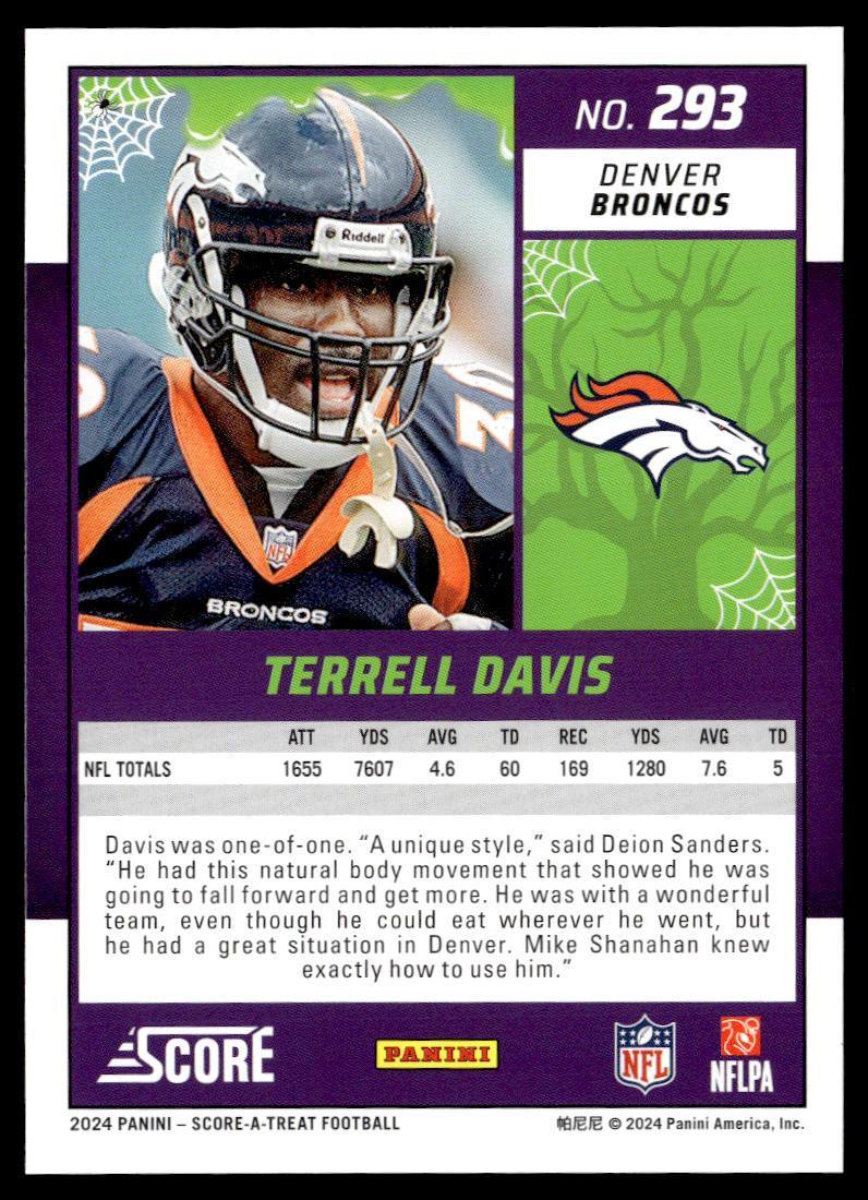 2024 Panini Score-A-Treat Terrell Davis  Krazy King Collectibles LLC   