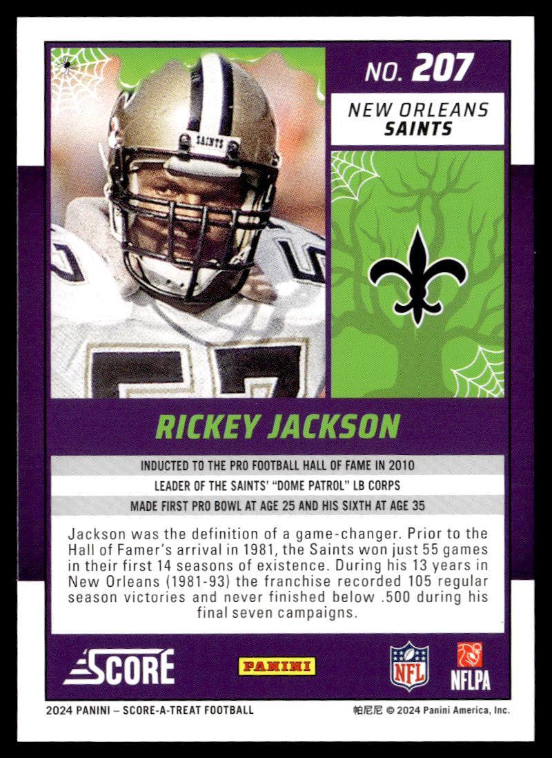 2024 Panini Score-A-Treat Rickey Jackson  Krazy King Collectibles LLC   