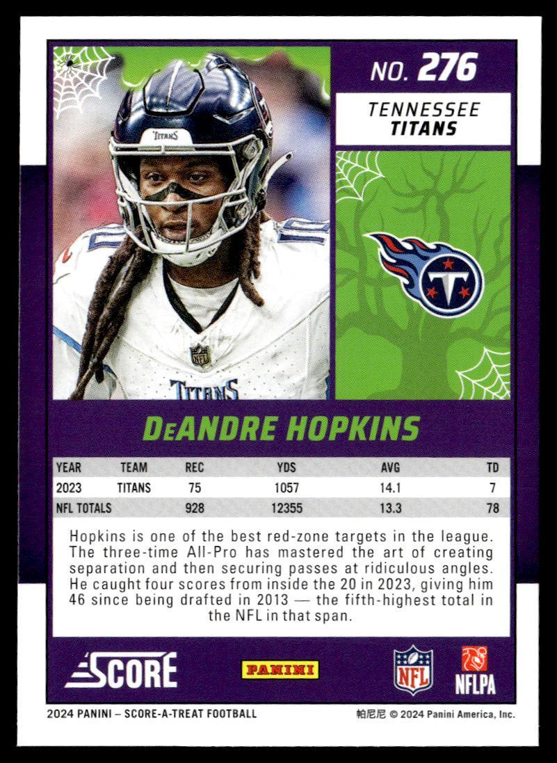 2024 Panini Score-A-Treat DeAndre Hopkins  Krazy King Collectibles LLC   