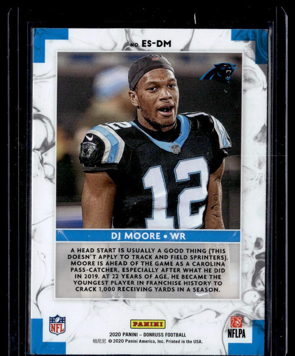 2020 Donruss #ES-DM DJ Moore Elite Series  Krazy King Collectibles LLC   