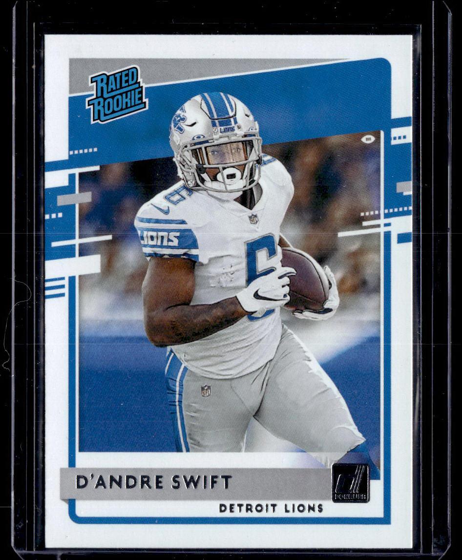 2020 Donruss #309 D'Andre Swift  Krazy King Collectibles LLC   