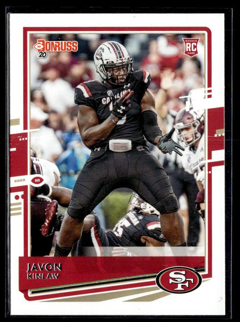 2020 Donruss #265 Javon Kinlaw  Krazy King Collectibles LLC   