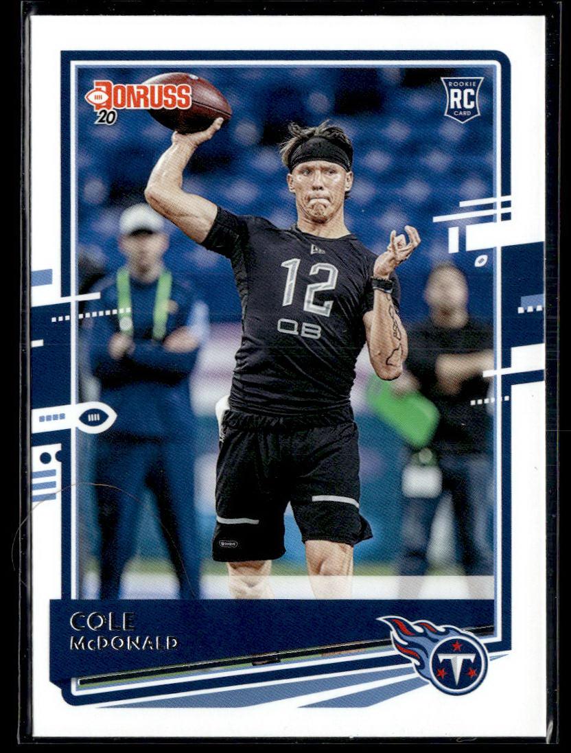 2020 Donruss #298 Cole McDonald  Krazy King Collectibles LLC   