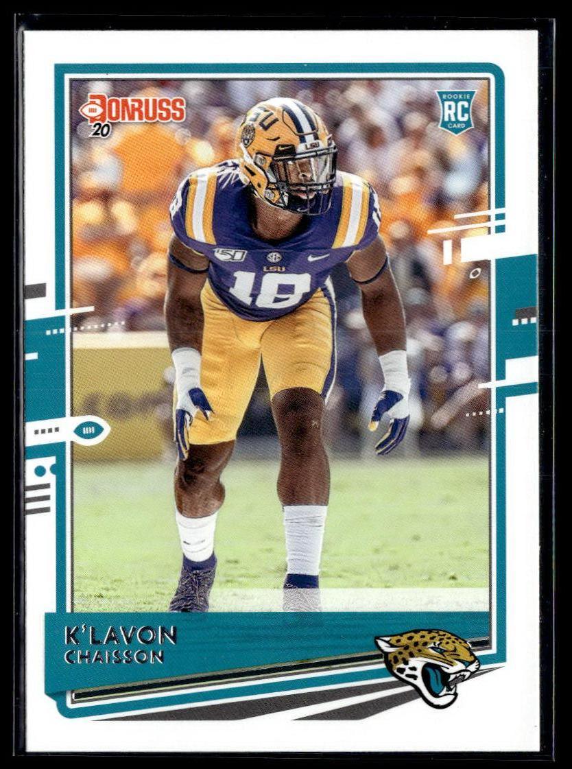 2020 Donruss #267 K'Lavon Chaisson Press Proof Yellow  Krazy King Collectibles LLC   