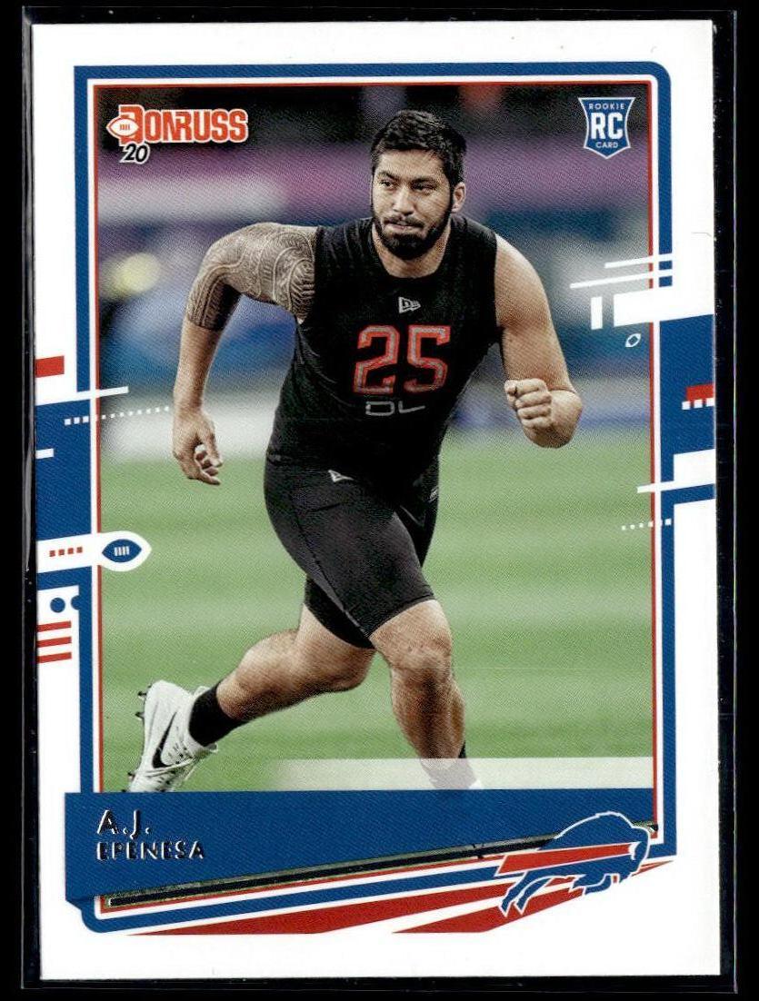 2020 Donruss #262 A.J. Epenesa  Krazy King Collectibles LLC   