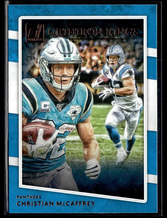 2020 Donruss #GK-CM Christian McCaffrey Gridiron Kings  Krazy King Collectibles LLC   