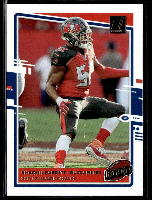 2020 Donruss #H-SB Shaquil Barrett Highlights  Krazy King Collectibles LLC   