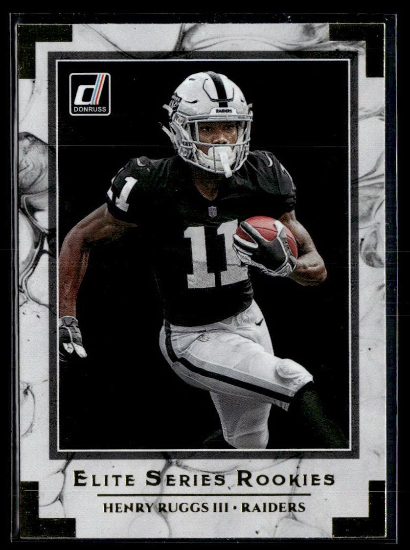 2020 Donruss #ESR-HR Henry Ruggs III Elite Series Rookies  Krazy King Collectibles LLC   