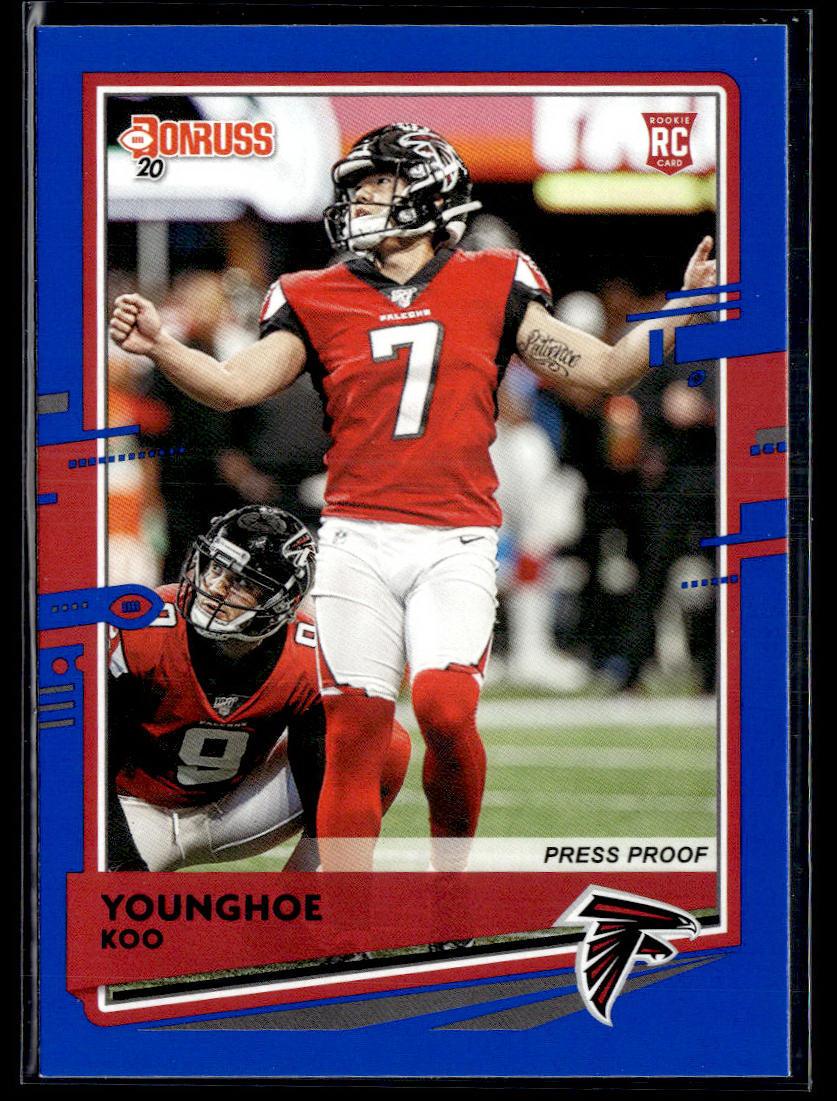 2020 Donruss #32 Younghoe Koo Press Proof Blue  Krazy King Collectibles LLC   