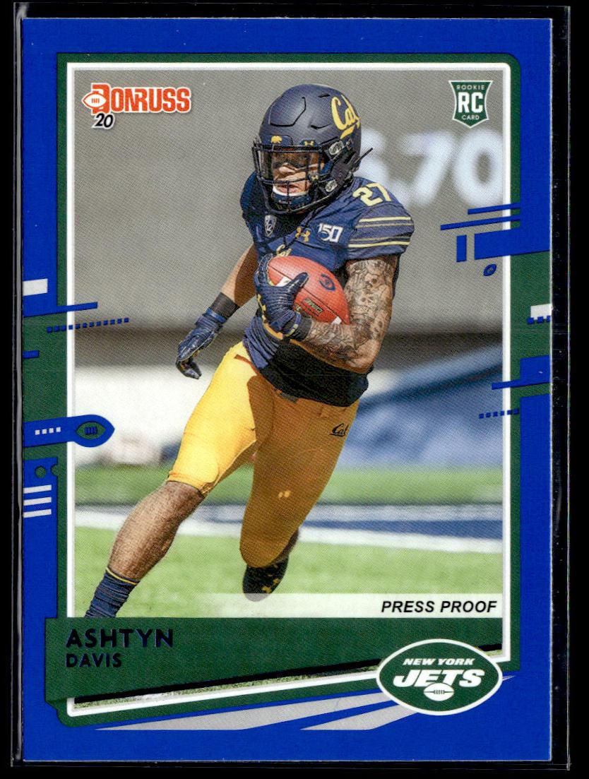 2020 Donruss #295 Ashtyn Davis Press Proof Blue  Krazy King Collectibles LLC   