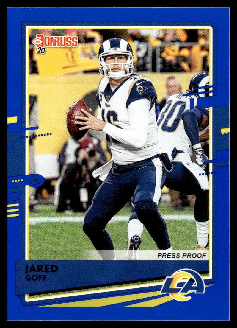 2020 Donruss #141 Jared Goff  Krazy King Collectibles LLC   