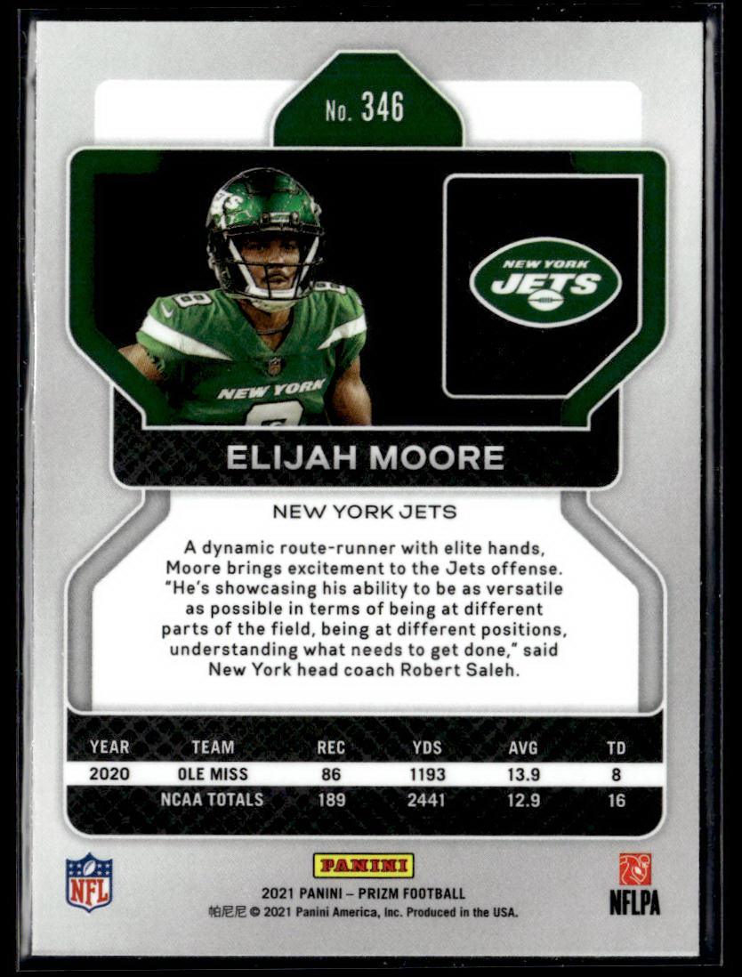 2021 Panini Prizm #346 Elijah Moore  Krazy King Collectibles LLC   