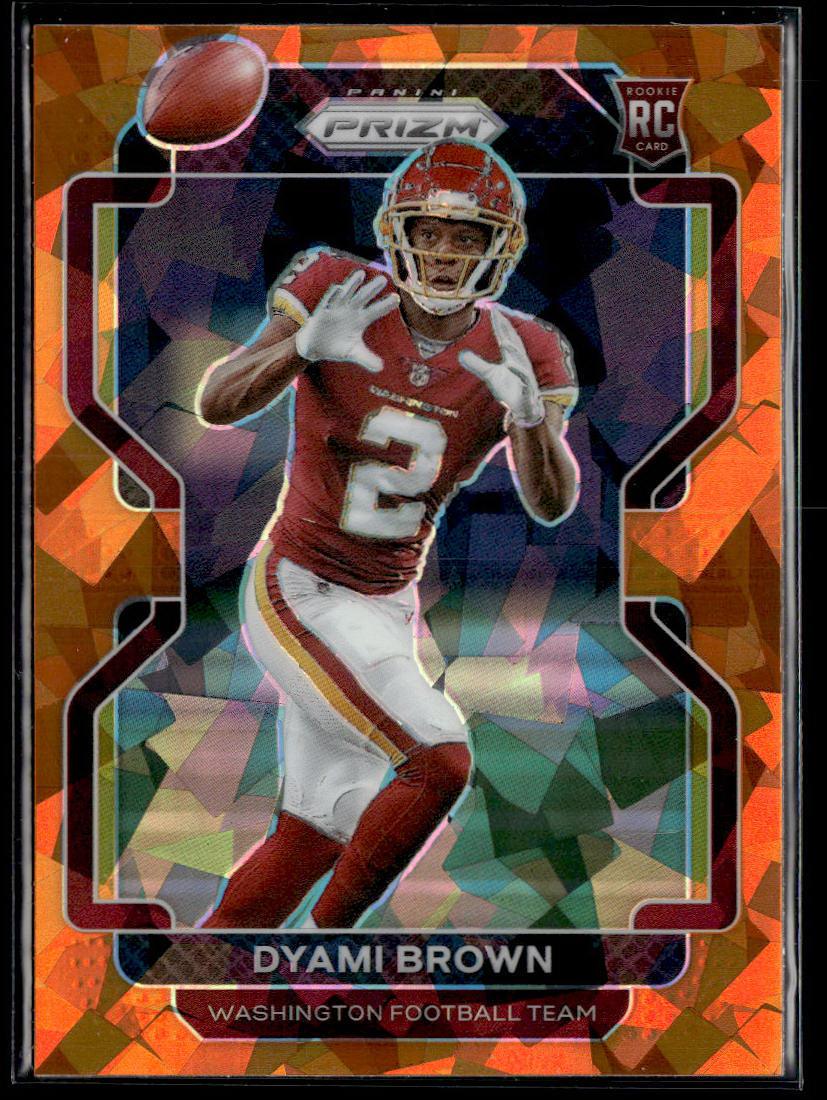 2021 Panini Prizm #353 Dyami Brown Orange Ice  Krazy King Collectibles LLC   