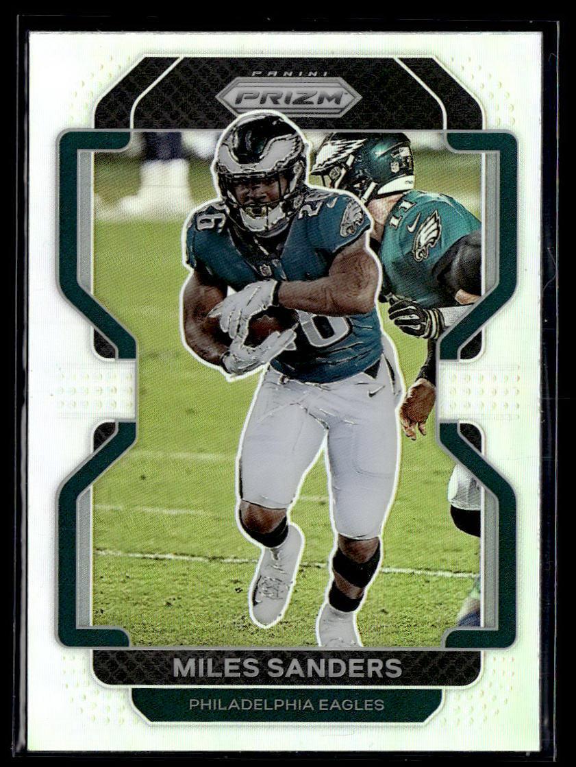 2021 Panini Prizm #222 Miles Sanders Silver  Krazy King Collectibles LLC   