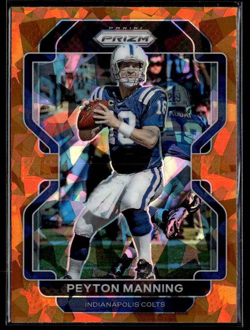 2021 Panini Prizm #30 Peyton Manning Orange Ice  Krazy King Collectibles LLC   